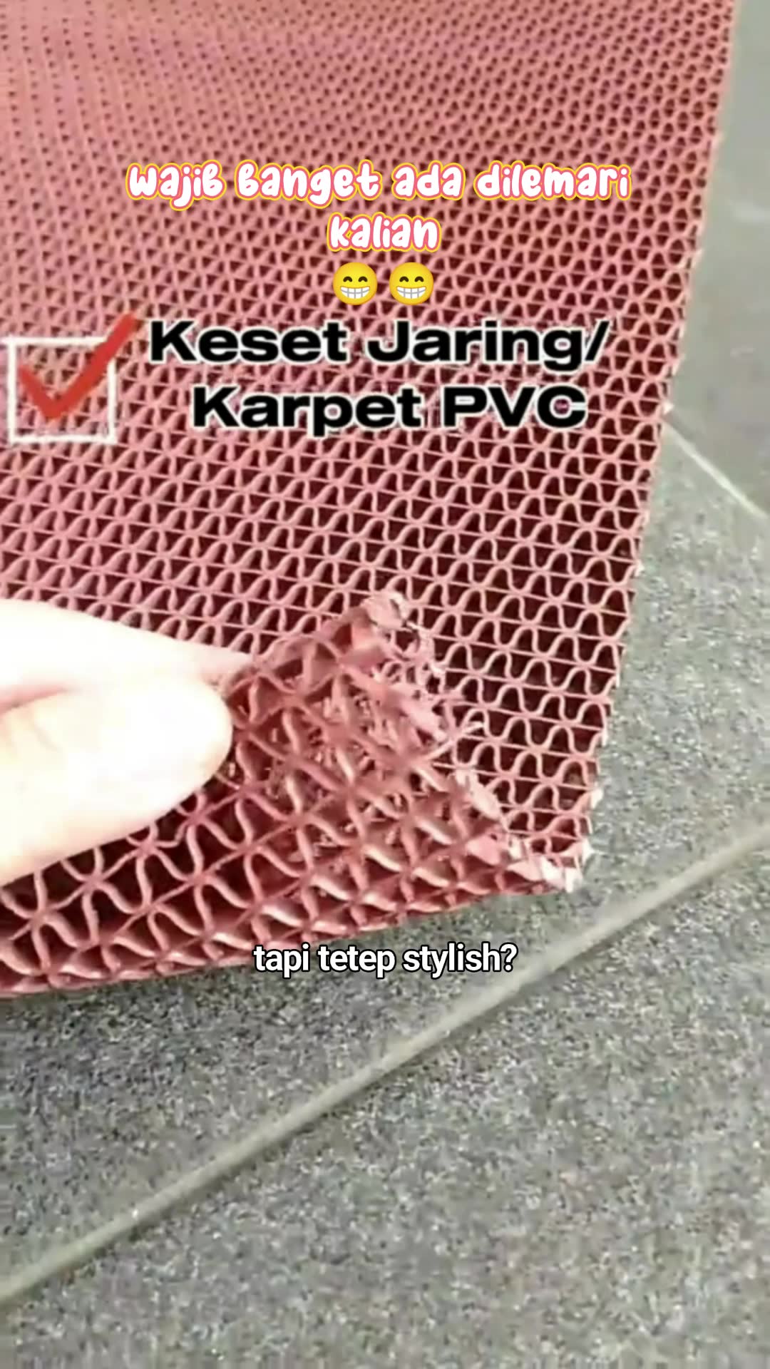 Karpet PVC #karpetpvc #kesetkamarmandi #karpetantislip #RacunShopee #SpillRacunShopee #ViralDiShopeeVideo #DiskonRacunShopee #Cashback40Persen