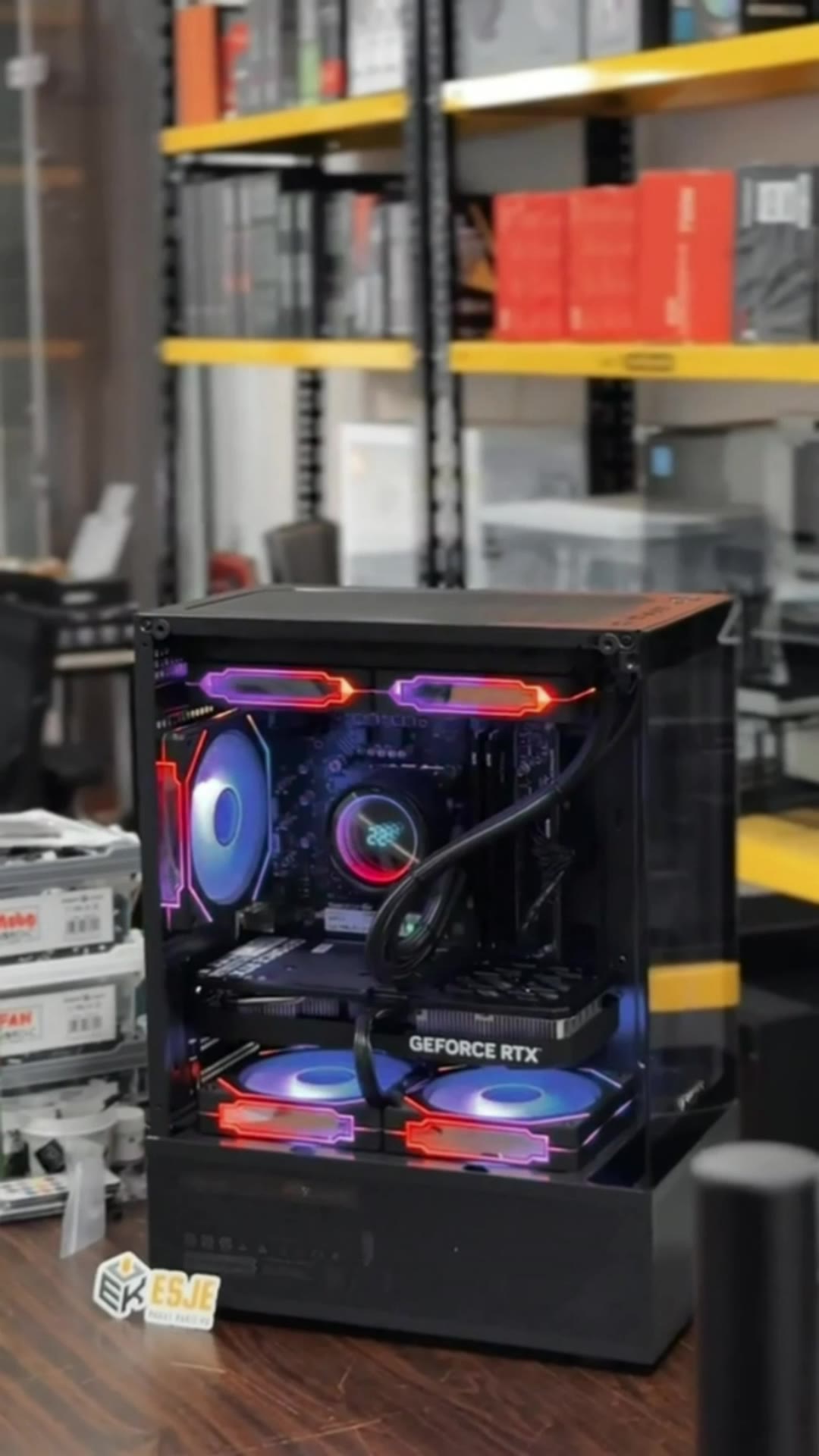 PC Gaming Fullset, Prosesor AMD Ryzen 7 5700G, Nvidia, Ram 32 GB, SSD 512 GB, Hdd 1 TB, Led 27 Inci #pcgaming #RacunShopee #fypシ