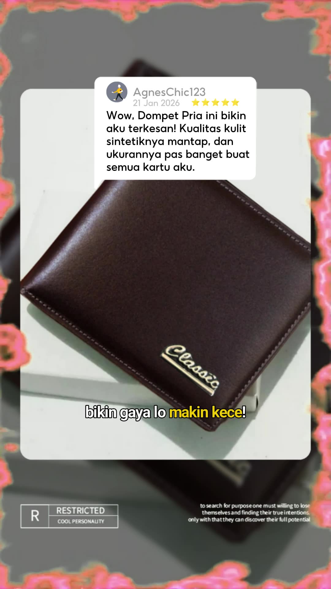 Dompet Pria #dompetpria #dompet #RacunShopee #SpillRacunShopee #ViralDiShopeeVideo #DiskonRacunShopee #ShopeeLook #ShopeeFashionHaul #ShopeeCOD