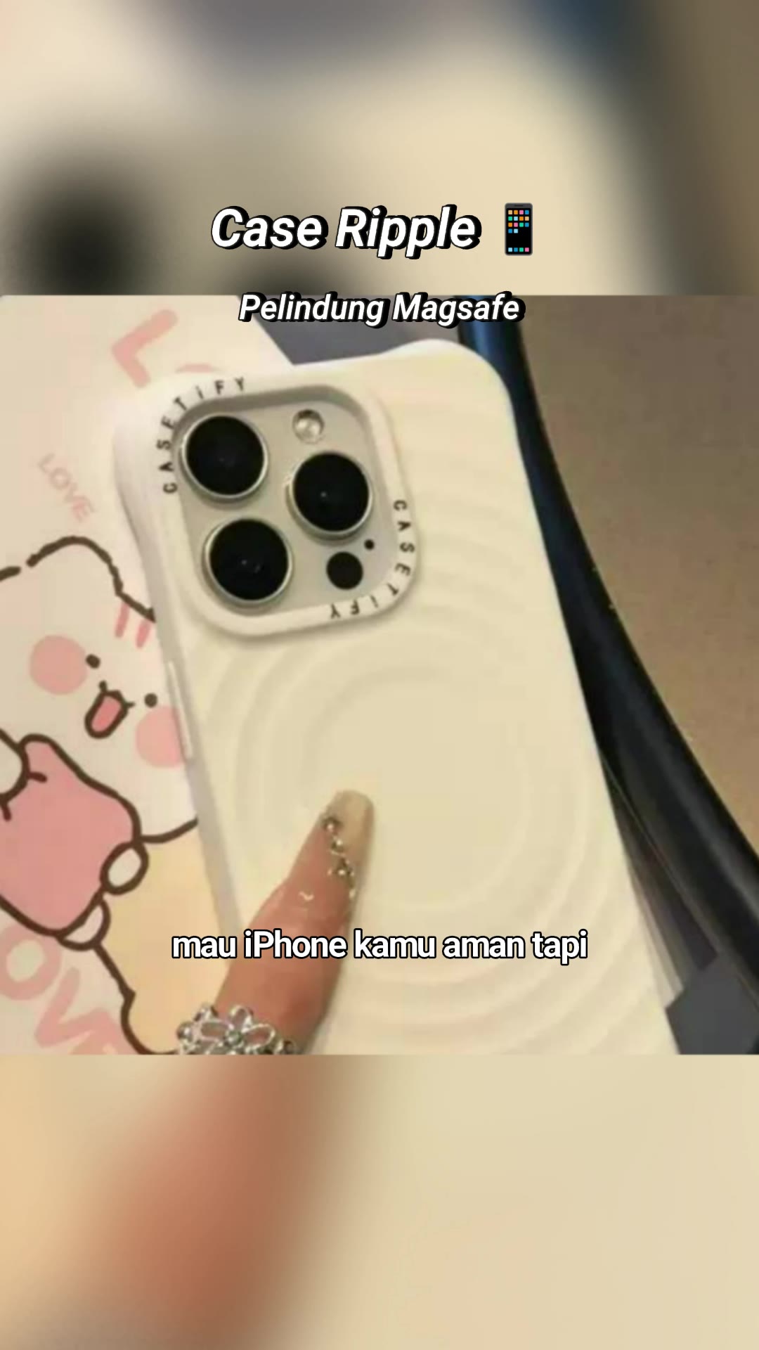 With box NEW Ripple Case Magsafe Compatible For Iphone 11 12 13 14 15 16 Plus 17 Air Pro Plus Max Promax Casing Full Cover Pelindung Handphone 510