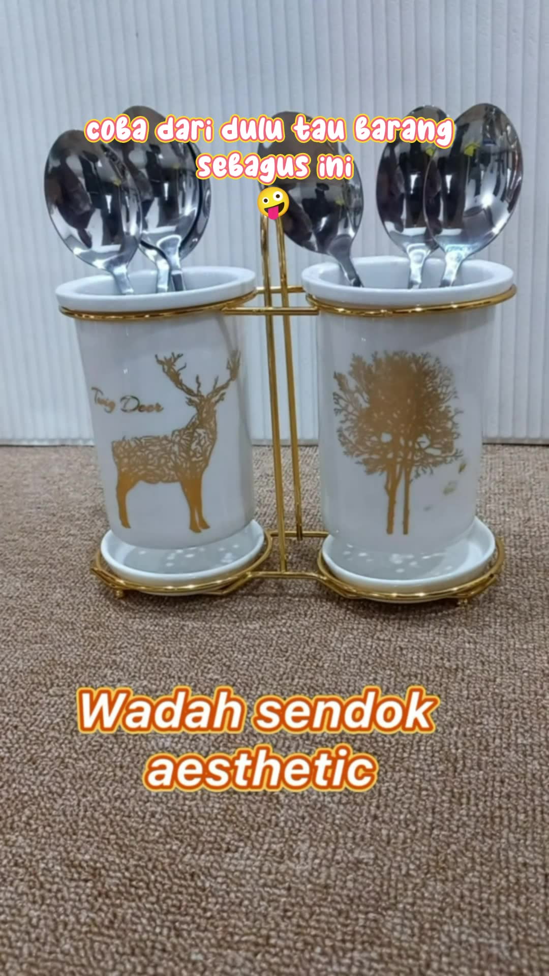 wadah sendok aesthetic #racunshopeemurah #RacunShopeeCheck #RacunShopee