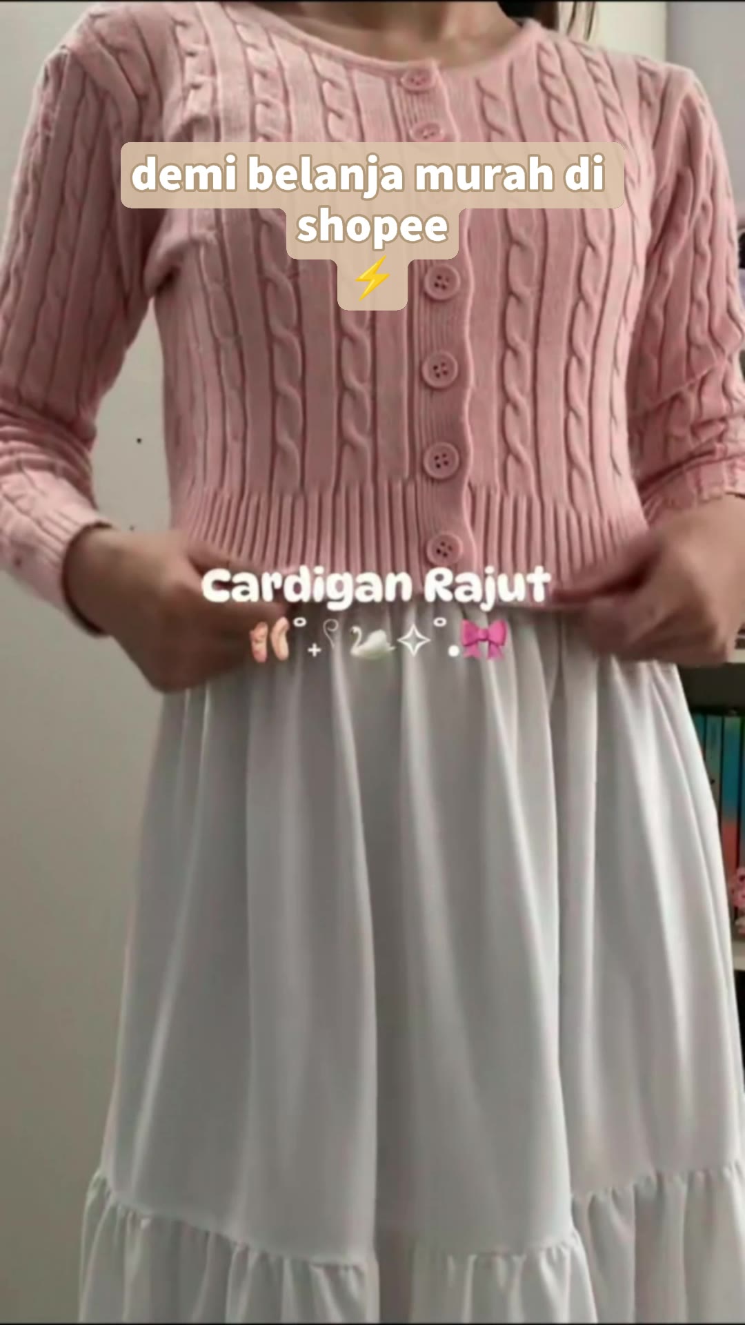 Cardigan rajut #cardiganrajut #cardiganknit #cardigancableknit #cardiganoutfit #cardiganmurah