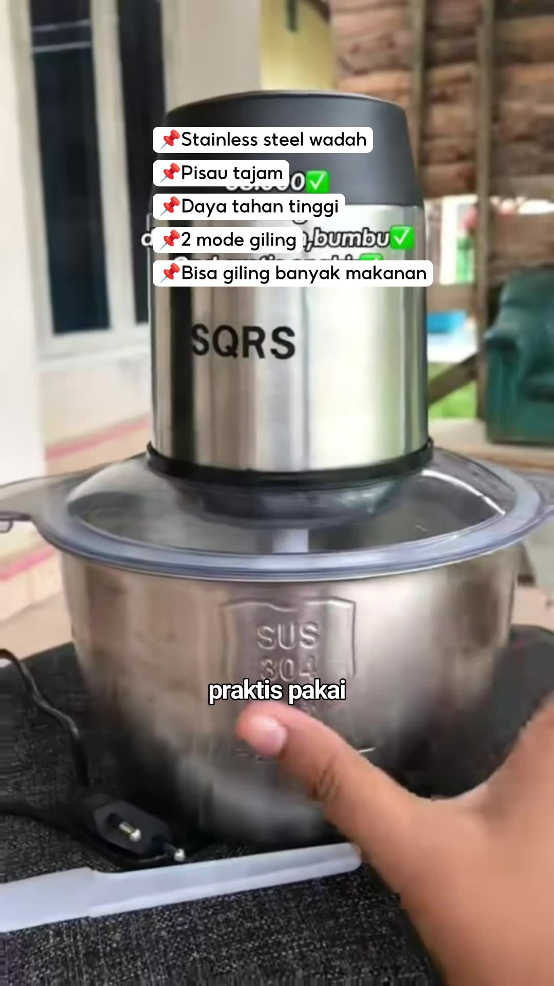 Chopper tajam dan awet #chopperdaging #chopperdagingmurah #RacunShopee #racunshopee #racunshopeemurah #RacunShopeeCheck