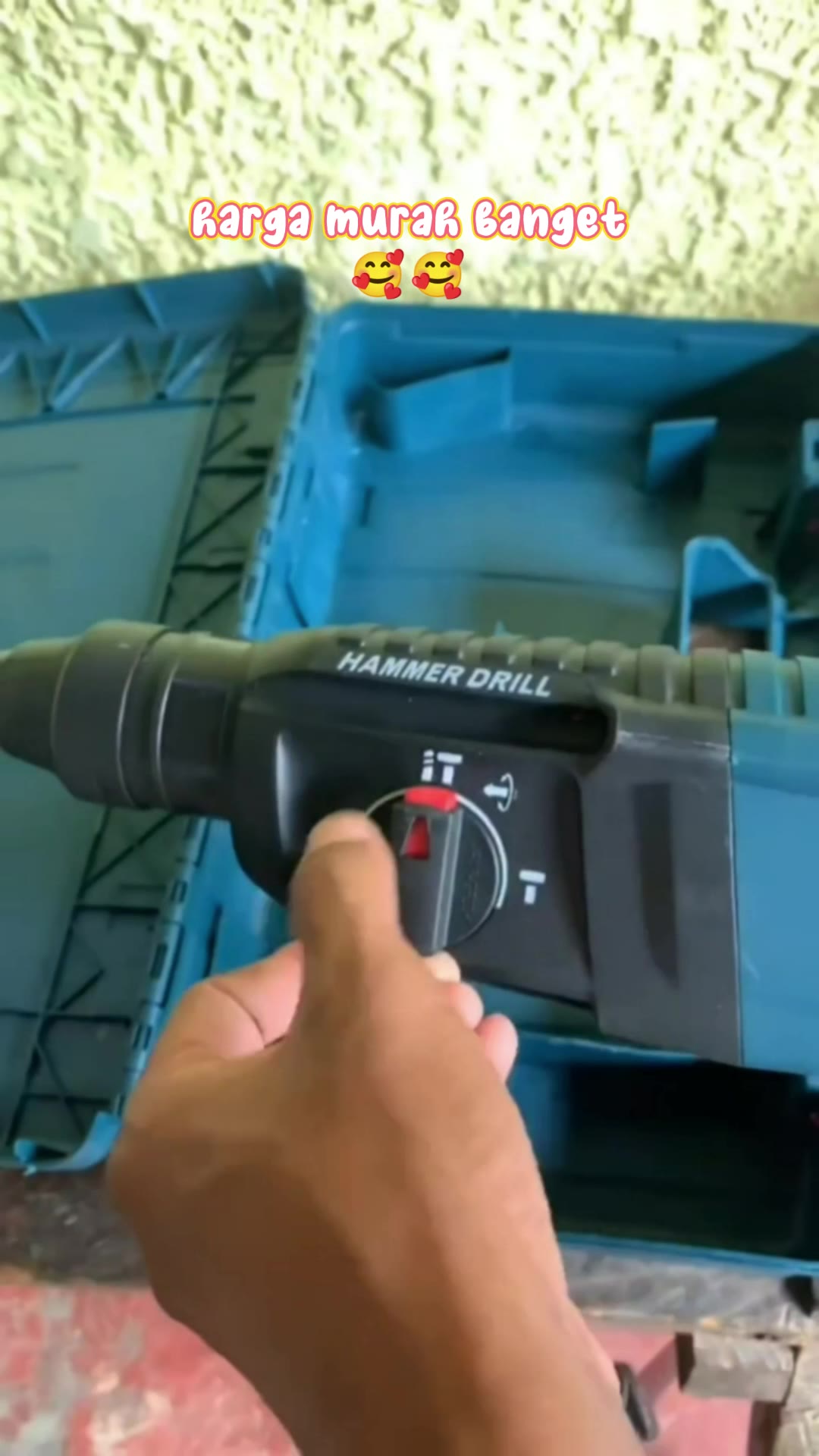 Alat bor yang sangat kuat dan awet #alatbor #hammerdrill #reaim #shopeevideo