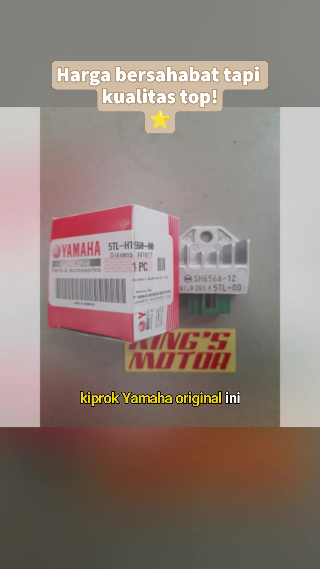 kiprok motor yamaha #RacunShopee #SpillRacunShopee #kiprokmotor #kiprokmotoryamaha #kiprokoriginal #kiprok #kiprokmio #kiprokvario