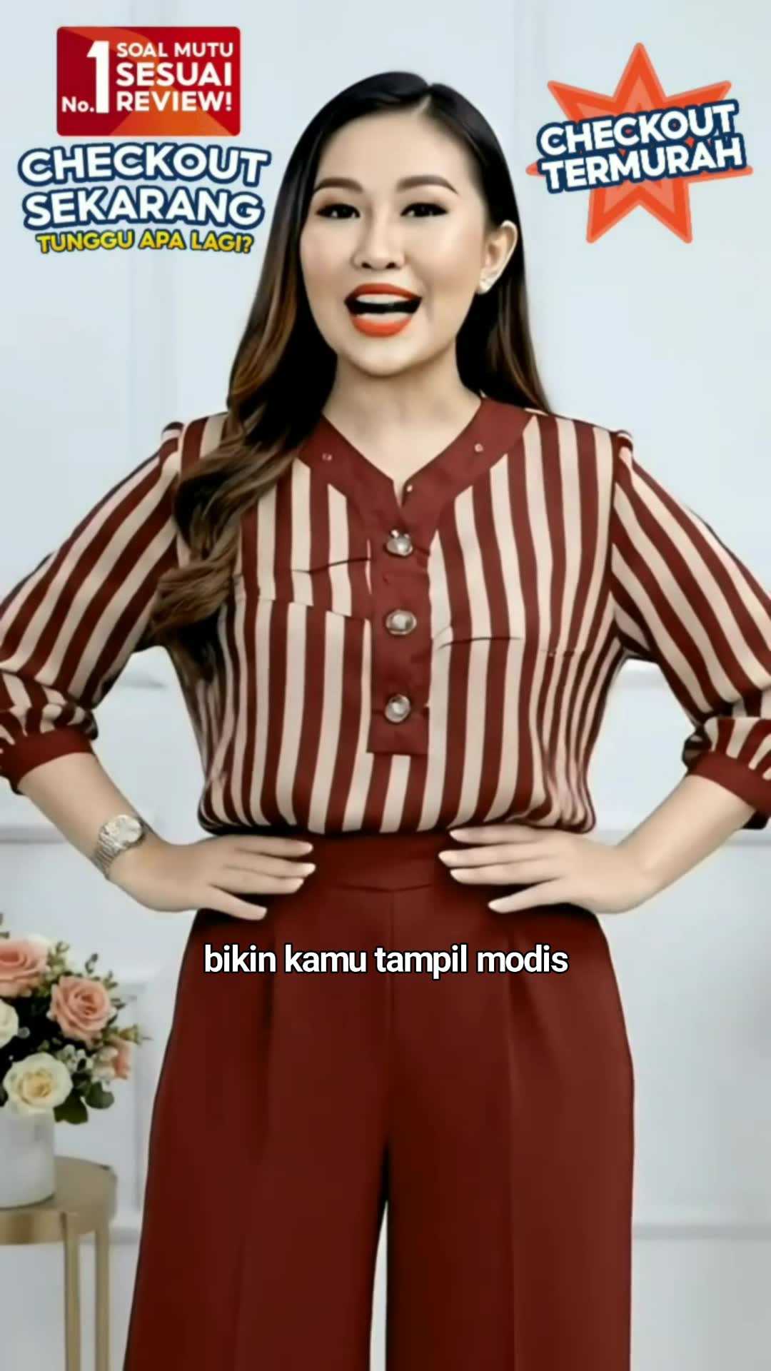 setelan terbaru andin kombinasi panjang #setelan #andinkaton #RacunShopee #shopeevideo