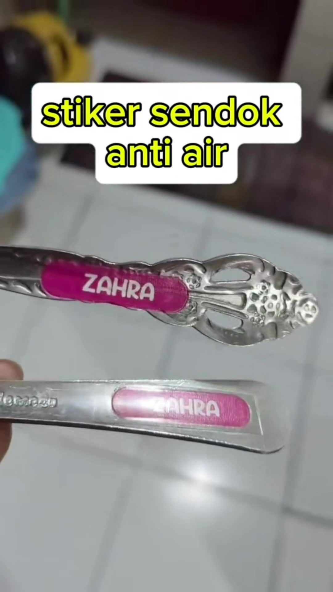 stiker sendok timbul waterproof #RacunShopee #SpillRacunShopee #ViralDiShopeeVideo #GakNyeselBeliIni #GratisOngkirRP0