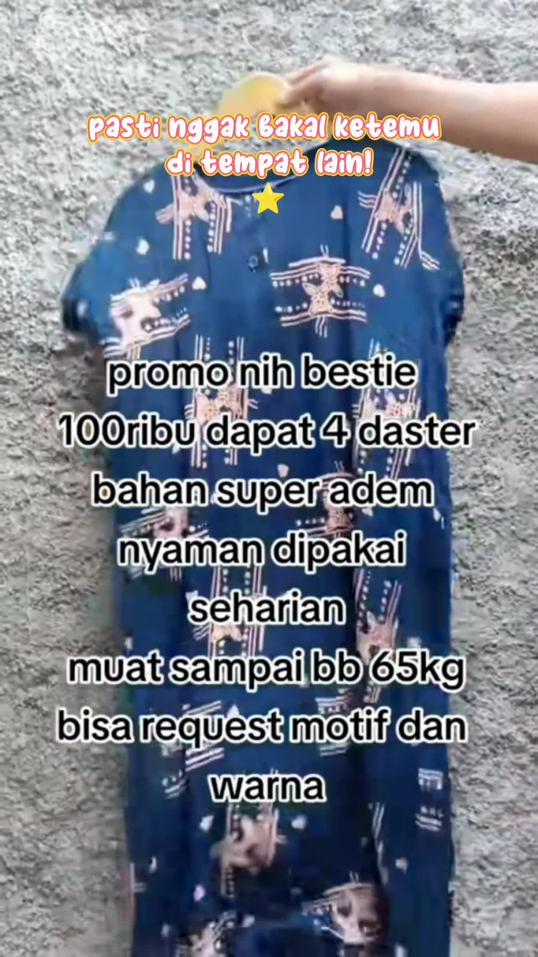 Daster rayon yang nyaman dan cantik untuk semua kesempatan #dasterbusui #dasterkekinian #dasterrayon #dasteraslipekalongan #dasterkancingdepan #dasterstandar #dasterjumbo