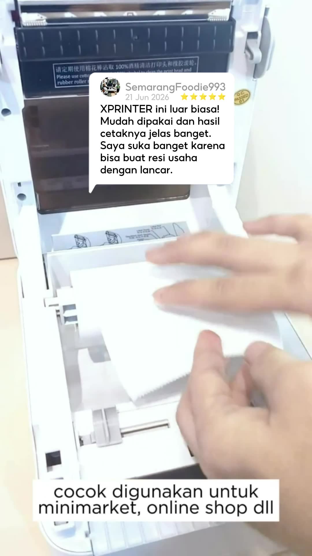 #RacunShopee #DiskonRacunShopee #ViralDiShopeeVideo #Cashback40Persen #GratisOngkirRP0 #printerresimurah #printerthermal