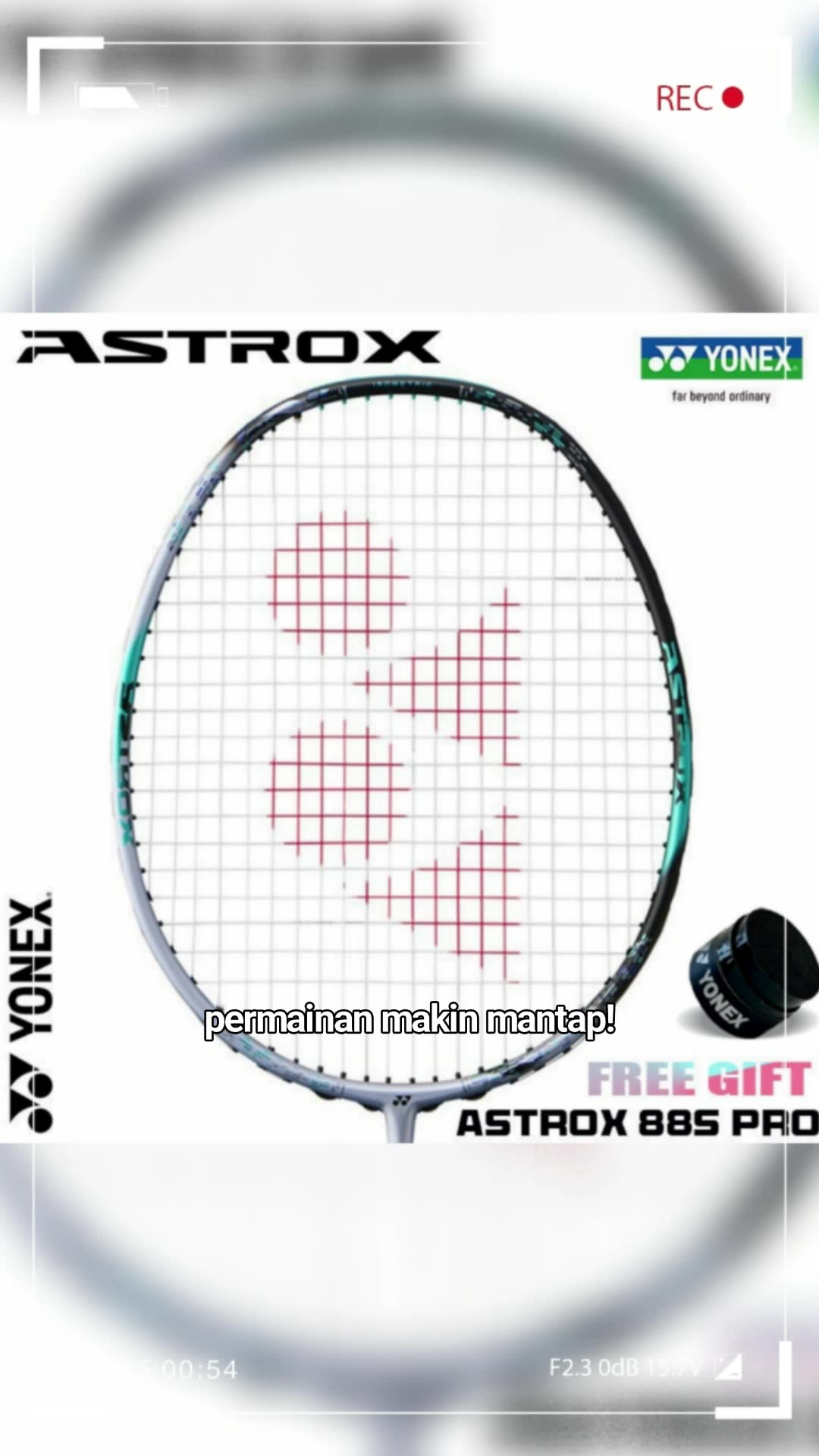 Yonex Astrox 77 Pink #yonex #raketbadminton #freebag #fyp