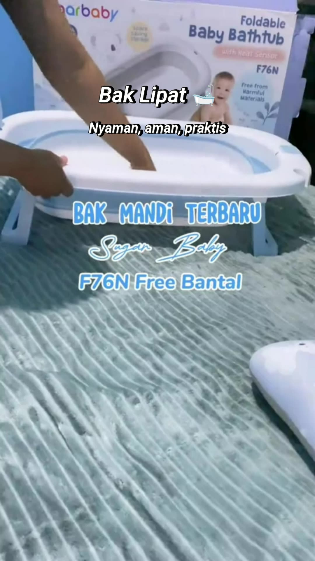 bak mandi bayi lipat #RacunShopee #ViralDiShopeeVideo #DiskonRacunShopee #Cashback40Persen #GakNyeselBeliIni #SpillRacunShopee