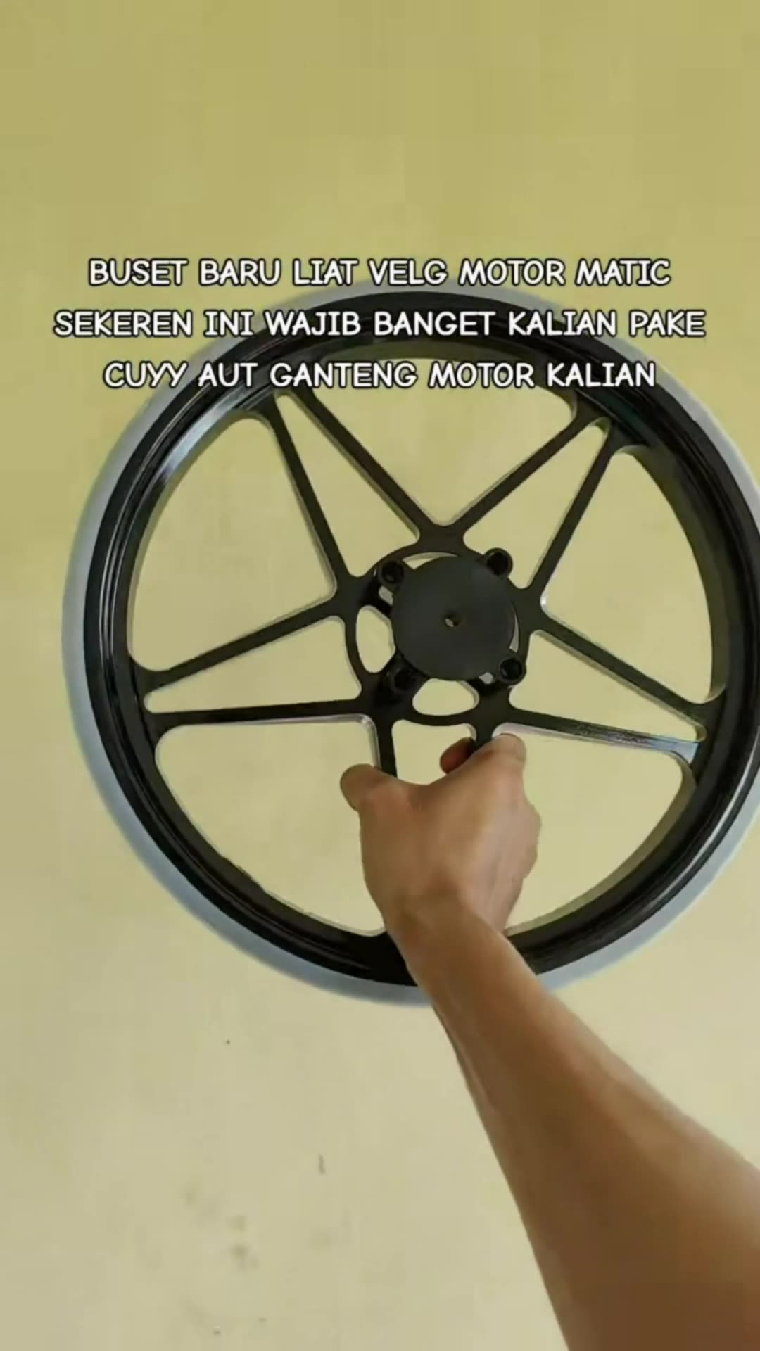 Velg racing BIKINGBOY untuk Honda 110cc #velgracing #motorstyle #sportylook #BIKINGBOY #garansiselama6bulan #motorkeren