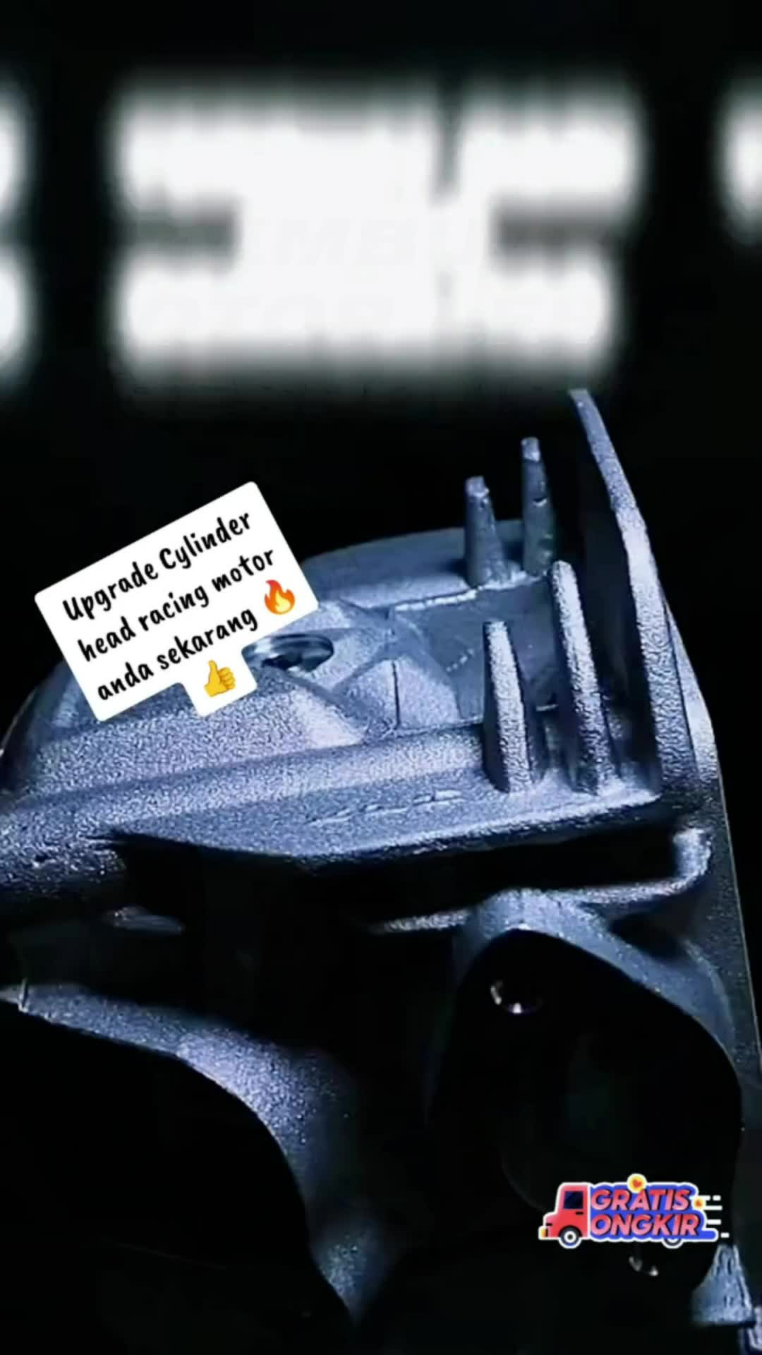 Cylinder Head Racing #RacunShopee #DiskonRacunShopee #ViralDiShopeeVideo #GakNyeselBeliIni #GratisOngkirRP0