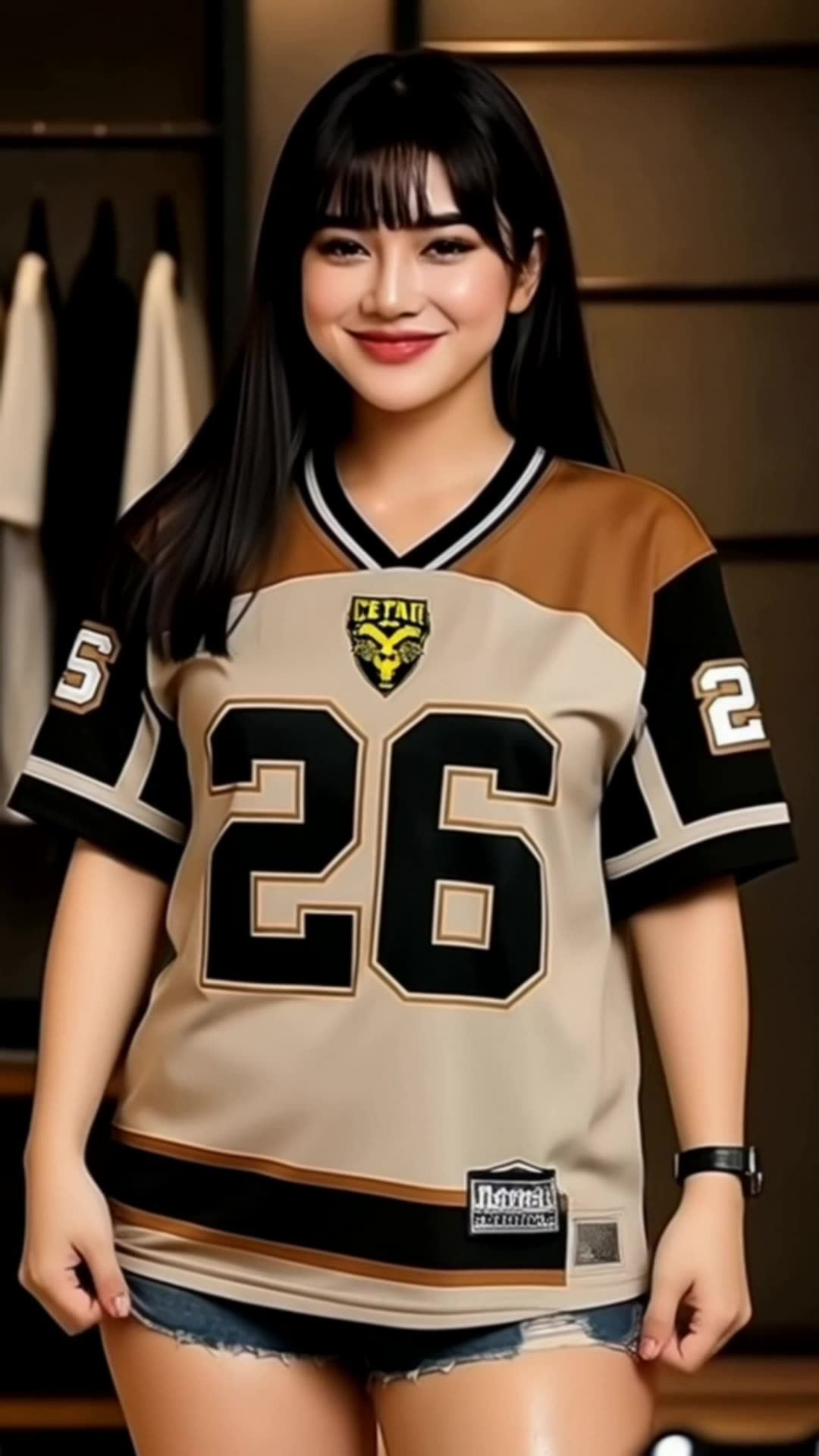 Jersey vintage yang tahan lama dan tampil ele...