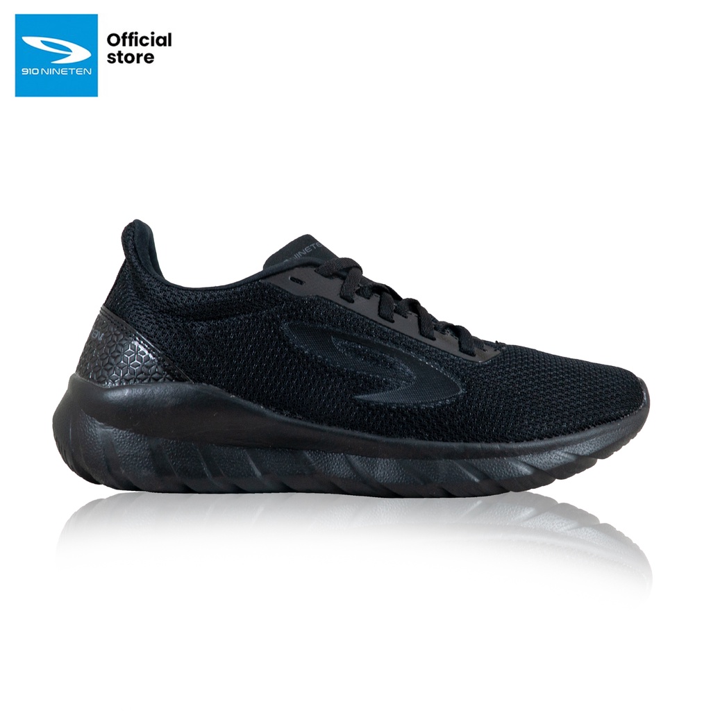 910 NINETEN SEPATU LARI YASHA BTS HITAM/HITAM