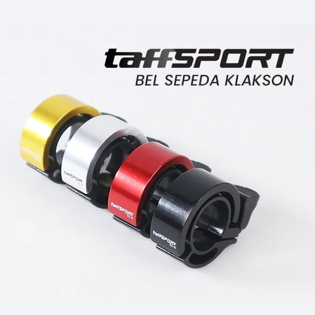 TaffSPORT Bell Sepeda Ting Ting Handlebar Suara Nyaring Bike Loud Horn - CL-6 - COD