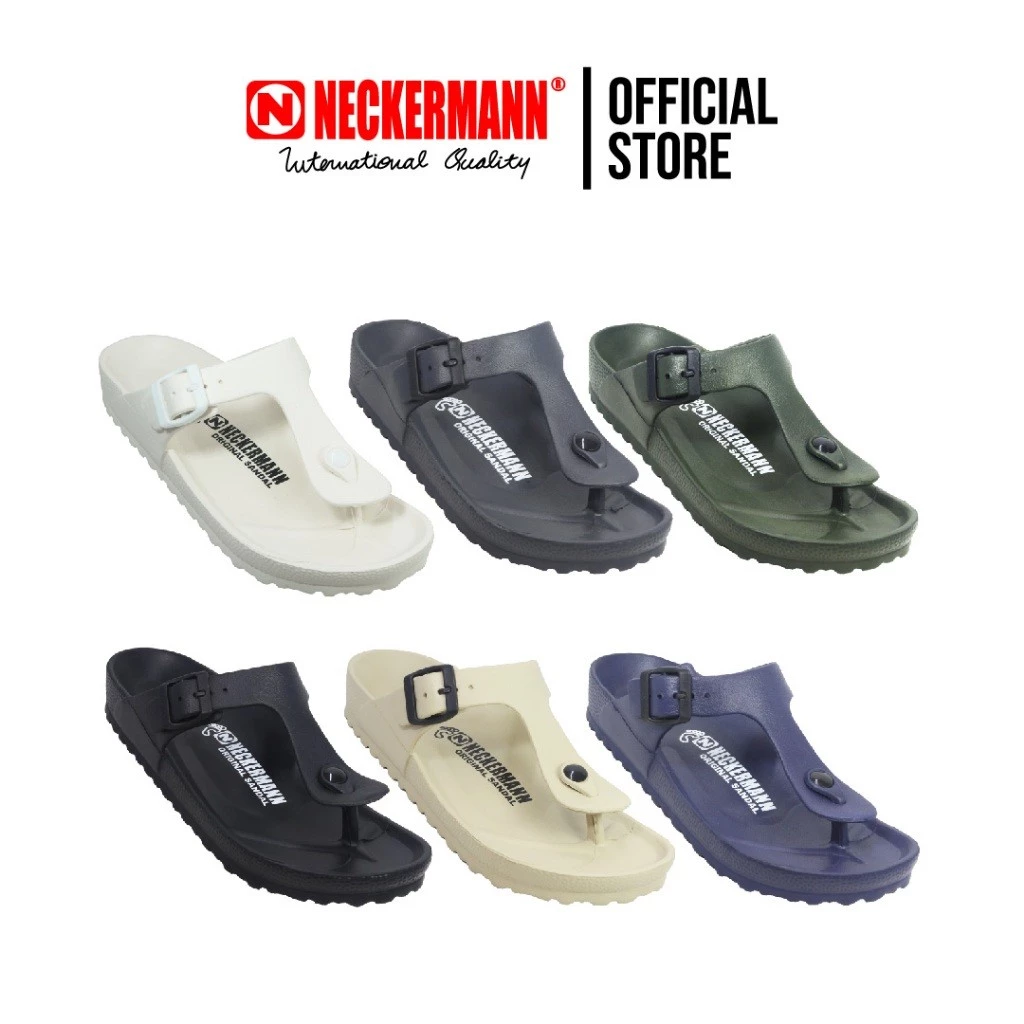 Sandal Neckermann Troy 044 Hitam Original Terbaru 2026 untuk Lebaran