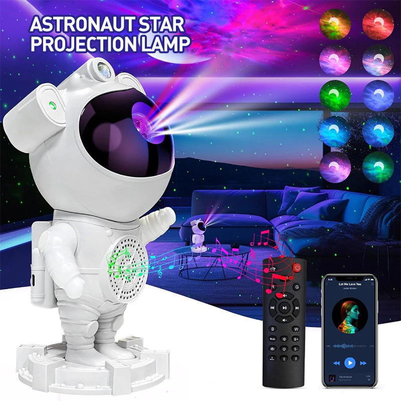 Proyektor Galaxy Astronot 2in1 Aurora
