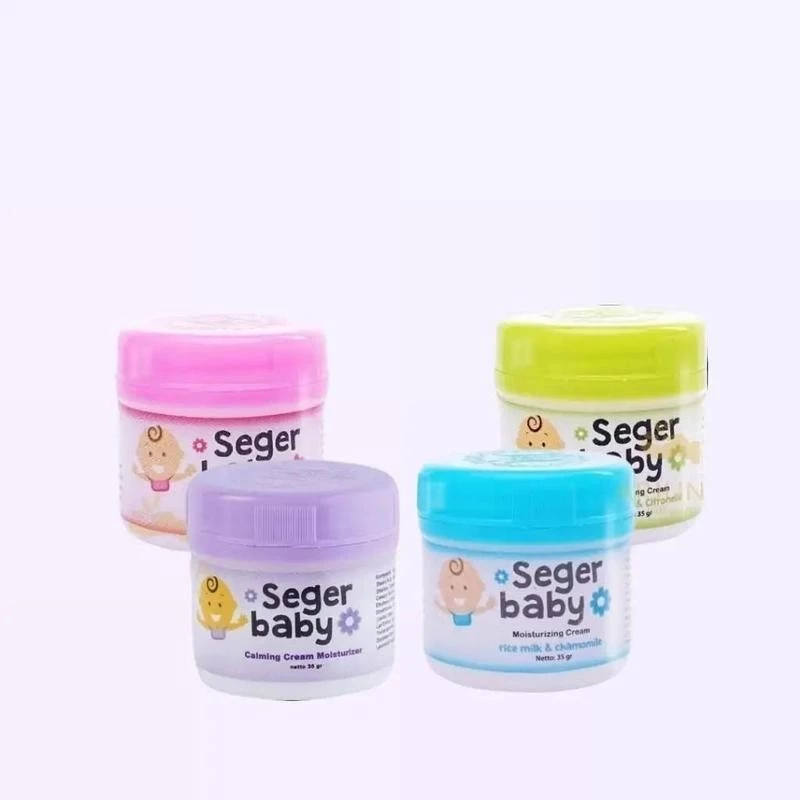 Seger Baby - Moisturizing Cream - 35gr - Baby Cream - Krim Bayi Seger Snow - Cream Untuk Bayi -Moisturizer Untuk Kulit Bayi