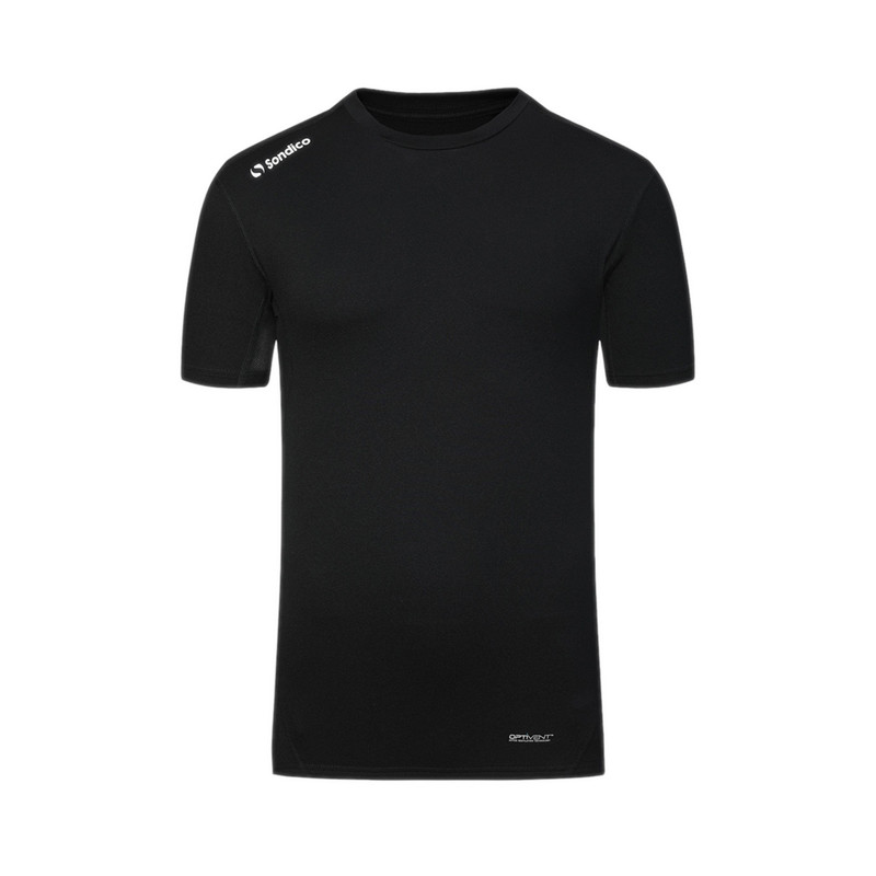 Sondico Men's Football Baselayer Tops - Black