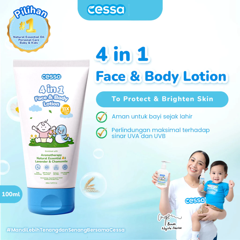 cessa face & body lotion 4in1 150ml