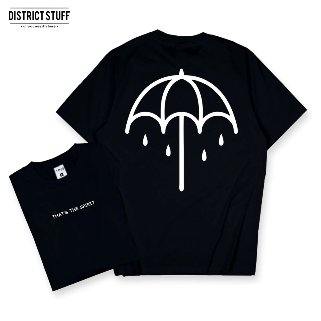 Kaos Band Bring Me The Horizon That's The Spirit Tshirt Oversize Vintage Pria Wanita