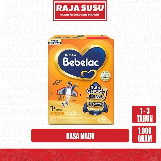 BEBELAC 3 / BEBELAC 1+ MADU 1000 GR