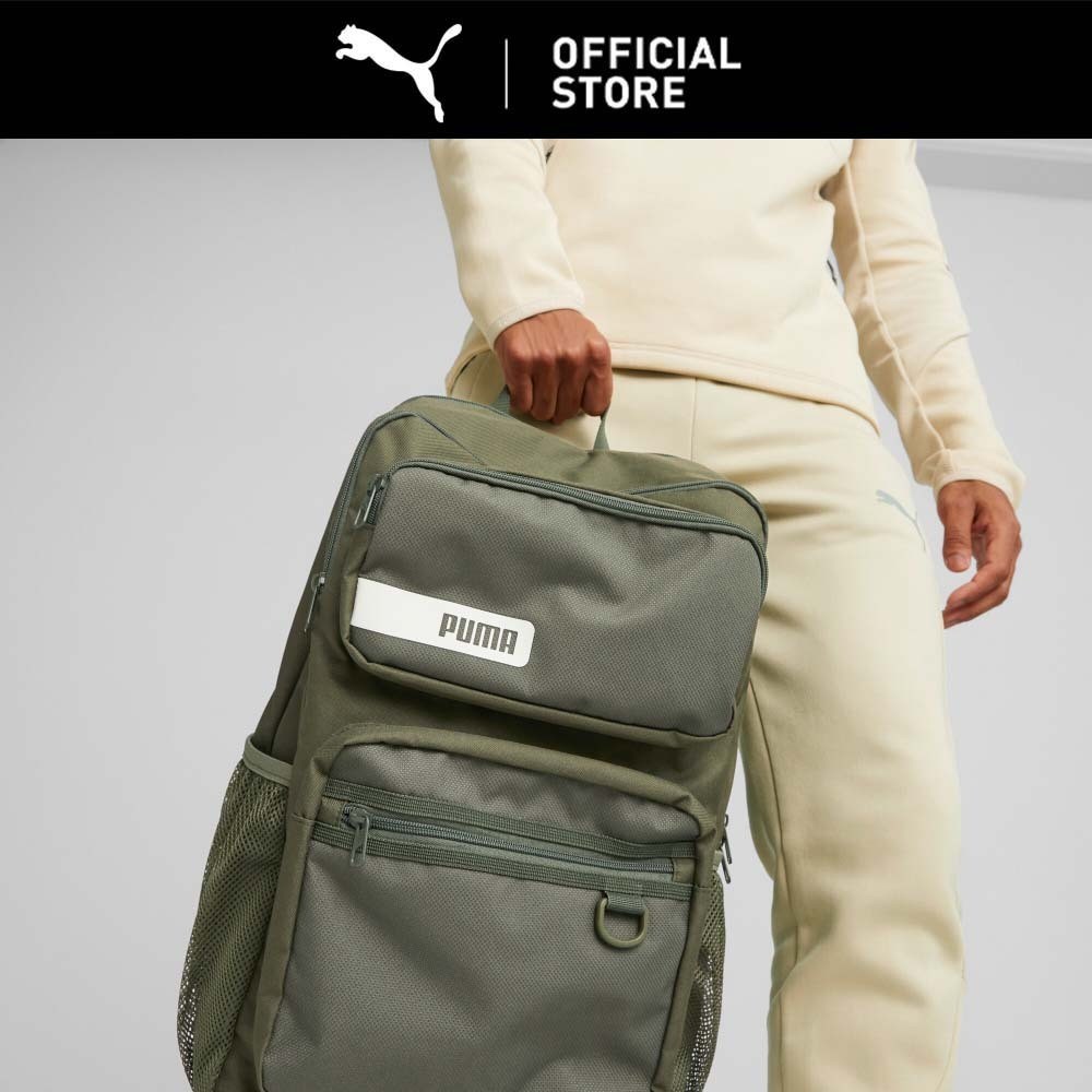 PUMA Ransel Deck Black - Green 21L