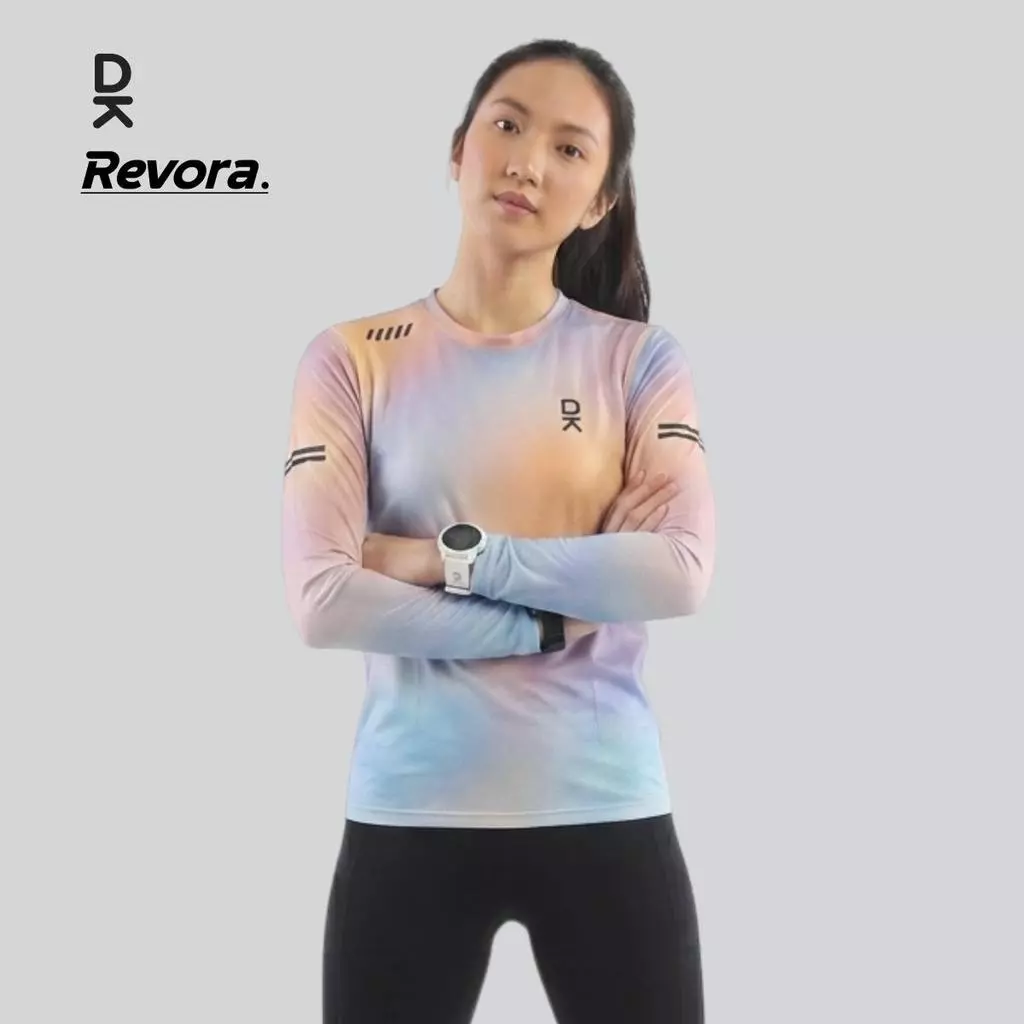 Duraking Jersey Olahraga Wanita Lengan Panjang - Jersey Revora Ultralight Longsleeve PRE