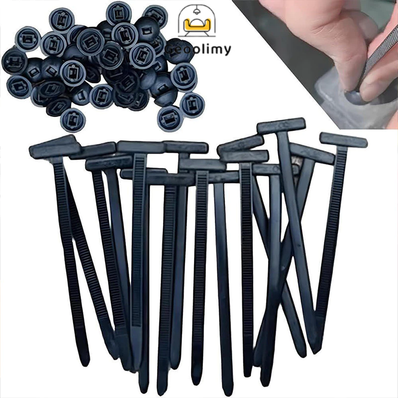 20PCS/50PCS/100PCS Tali Pengikat Mobil Motor/Kabel Tie Self-Locking/Kuat Dan Tahan