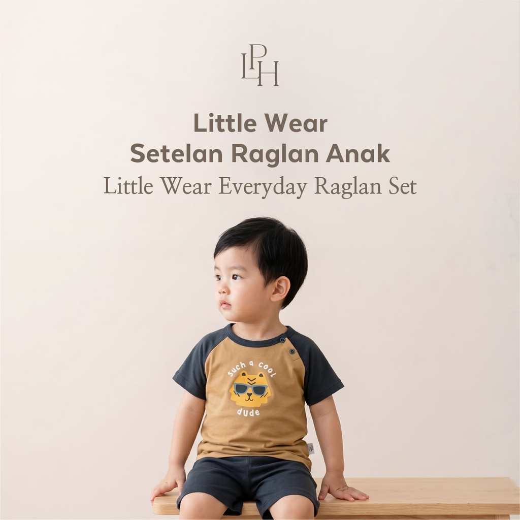 Little Palmerhaus - [ONLINE EXCLUSIVE] Setelan Raglan Anak (Little Wear Everyday Raglan