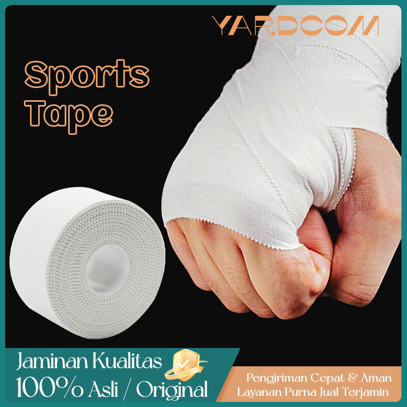 5cm*9.14m / 2.5cm*9.14m Finger Tape Wrist Olahraga Taping Bkn Kinesio Guard Random Hand