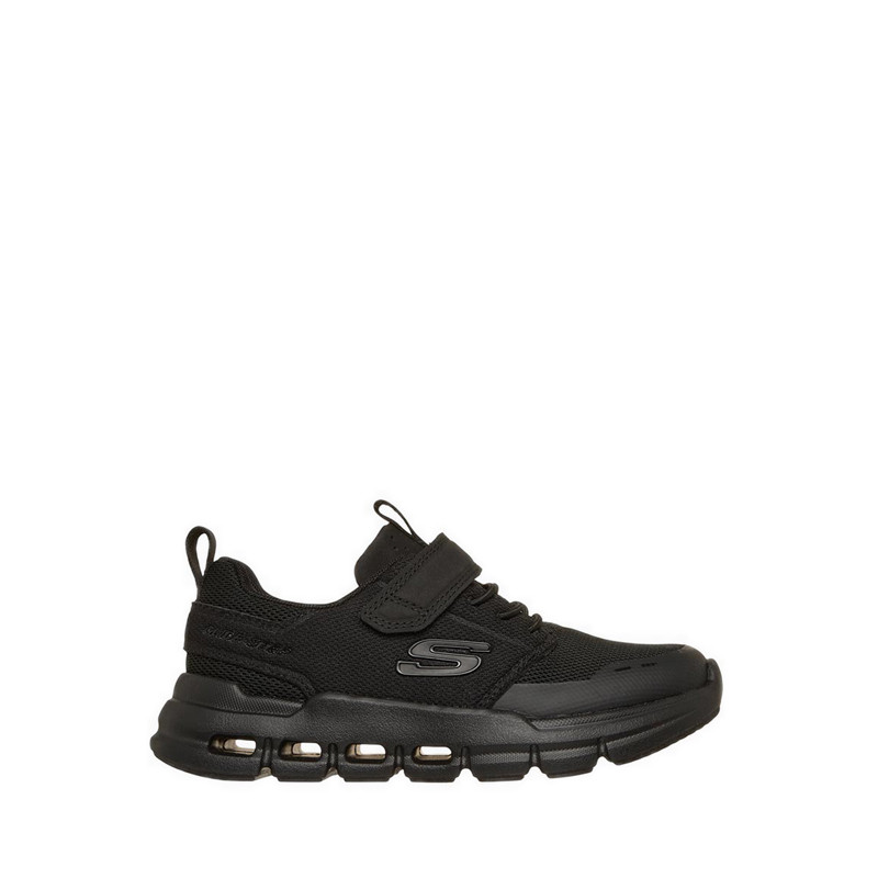 Skechers Glide-Step Flow Boy's Leisure Shoes (Grade School) - Black