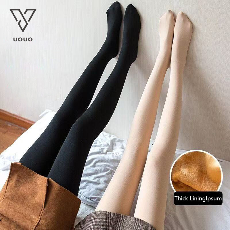 UOUO legging thermal full winter leging musim dingin full kaki lejing tebal hangat modis