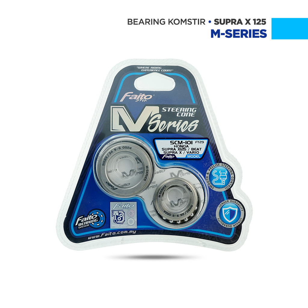 Faito Komstir M-Series Honda ADV PCX Vario Beat Genio Stylo Scoopy Supra X 125 GTR 150 CS1