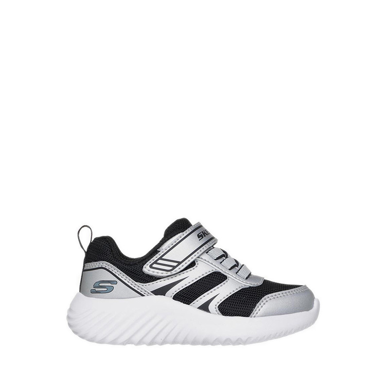 Skechers Bounder Boy's Lifestyle Shoes (Play School) - Silver